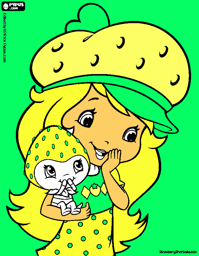 rosita frecita para colorear