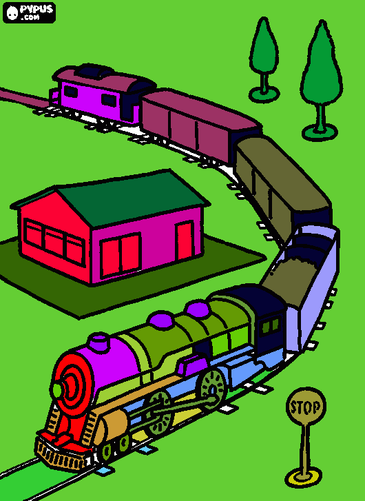 rr rapido para colorear