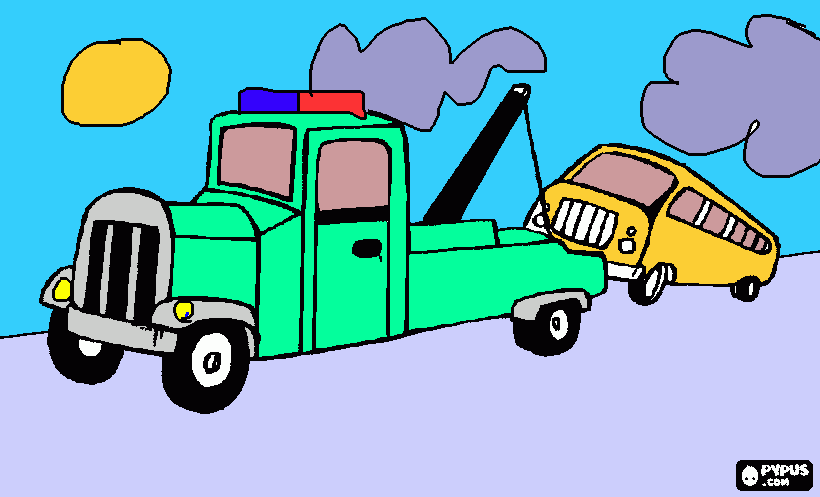 rua  para colorear