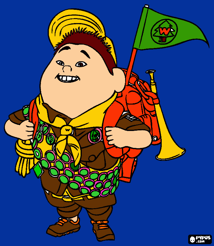 Russo para colorear