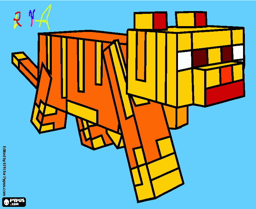 ryan para colorear