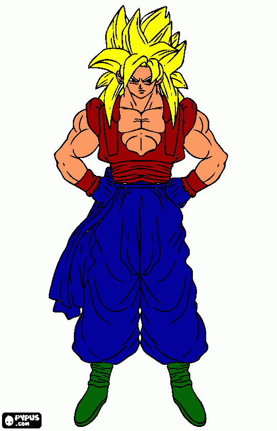 saico para colorear