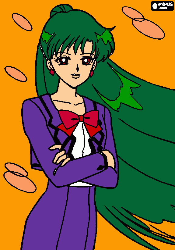 sailor plutón setsuna para colorear