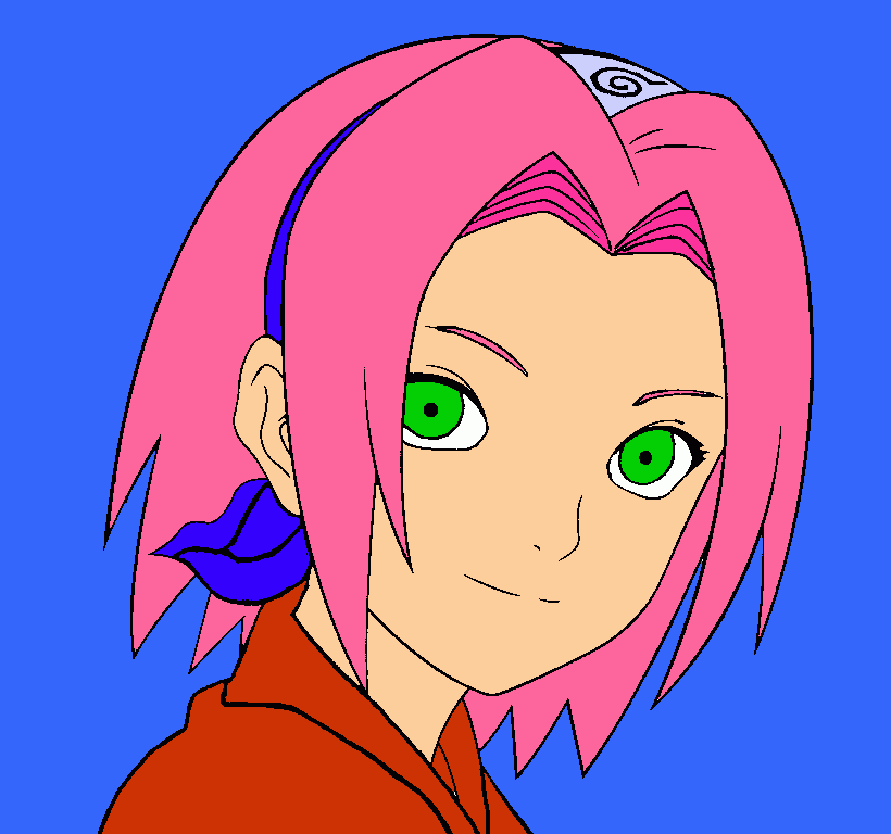 Sakura Haruno para colorear