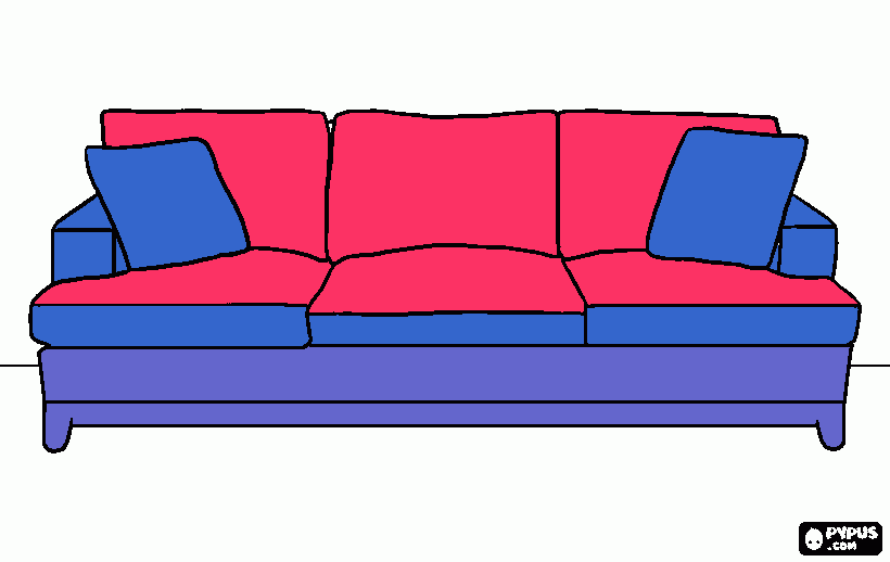 sala para colorear