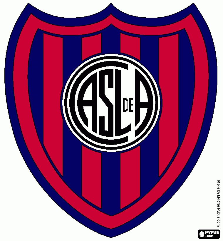 san lorenzo para colorear