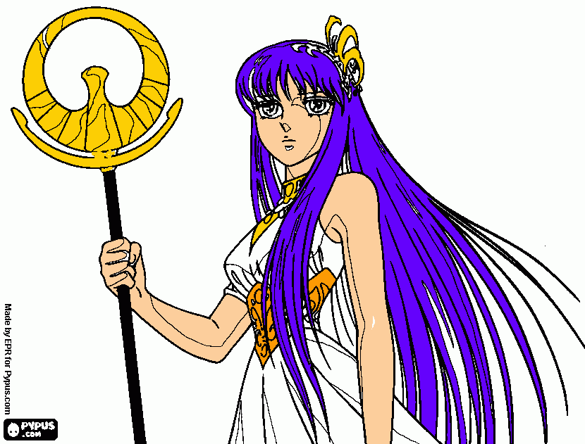 saory para colorear