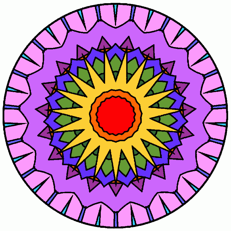 serenidad para colorear