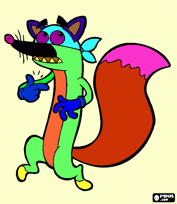 serper para colorear