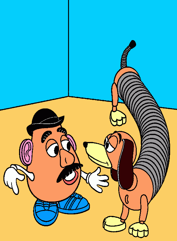señor cara de papa para colorear