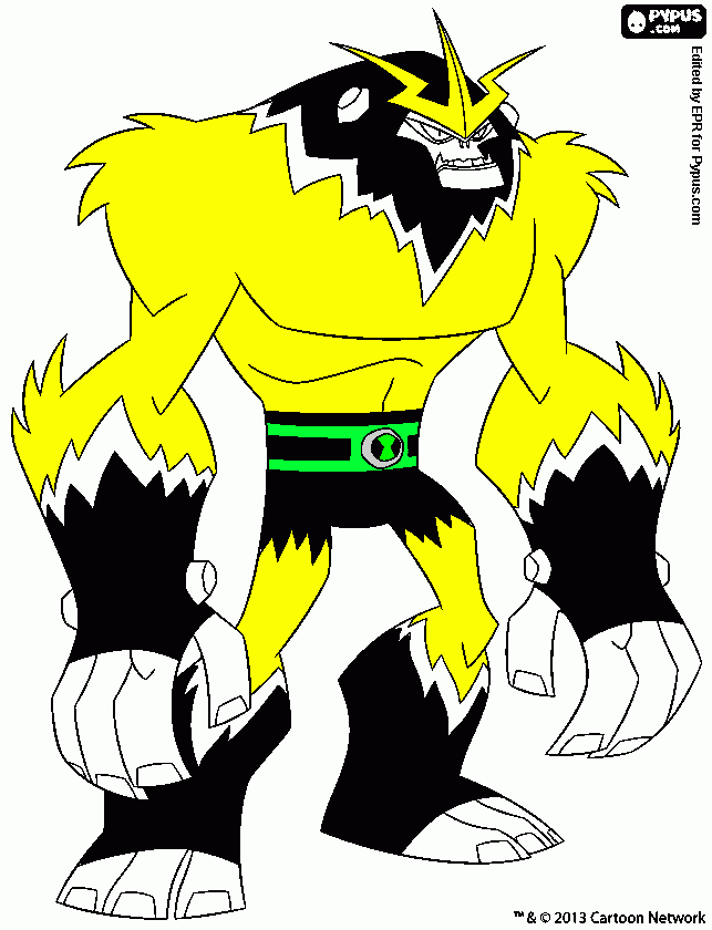 shockquats para colorear