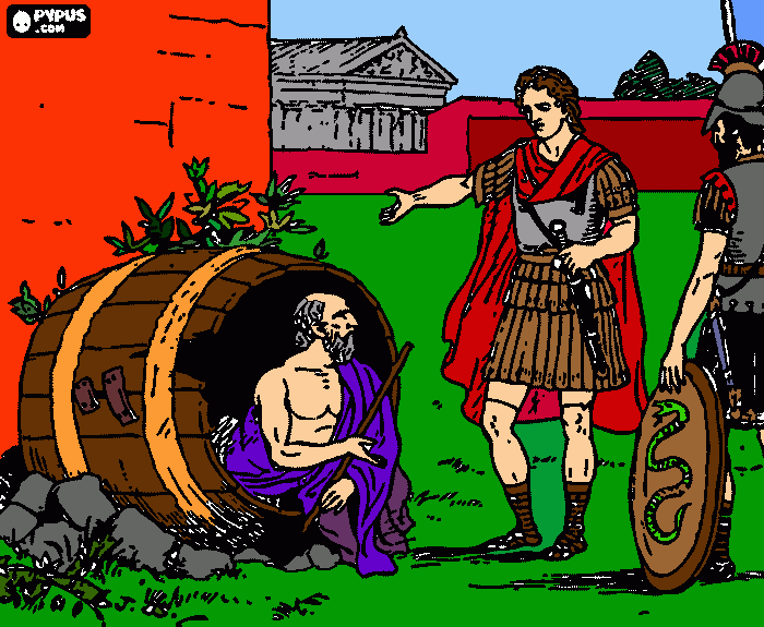socrates 2 para colorear