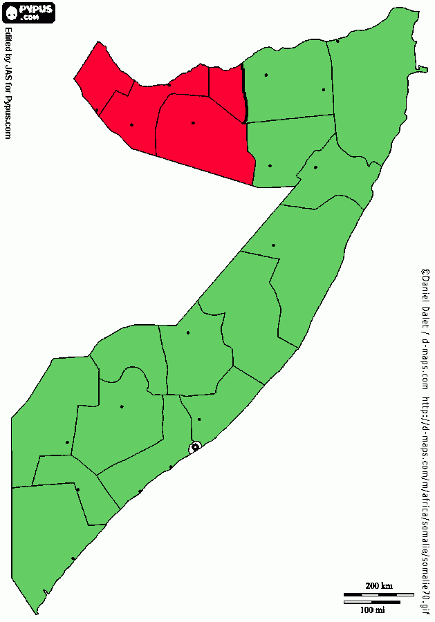 somalia para colorear