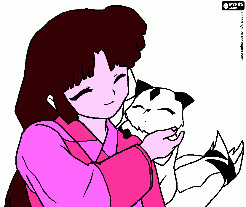 son uas amiga gaau para colorear