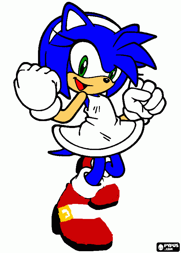 sonamy para colorear