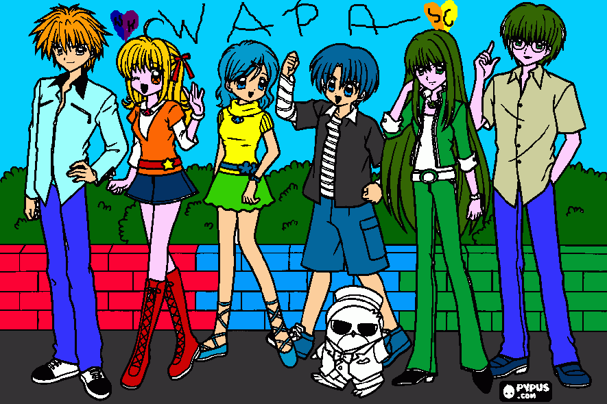 Sonia con pichi pichi pitch para colorear