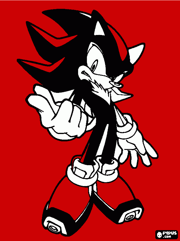 Sonic Ben para colorear
