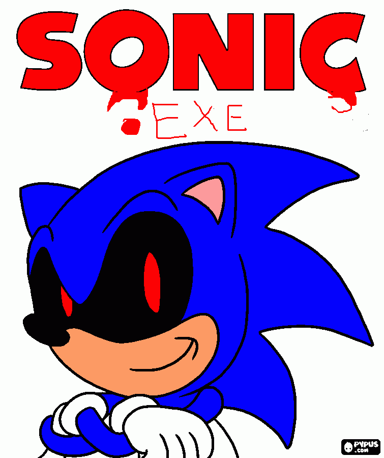 Featured image of post Sonic Exe Para Colorear 21 04 2020 sonic exe para imprimir