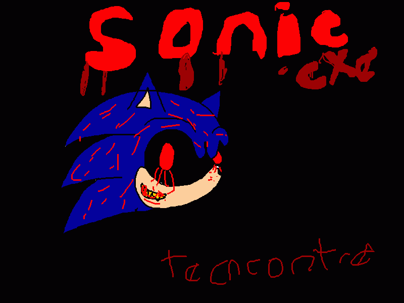 Sonic Exe Para Colorear Sonic Exe Para Imprimir