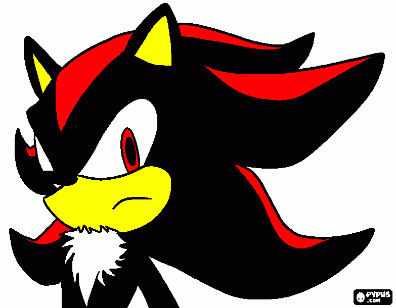 SONICX ZAC para colorear