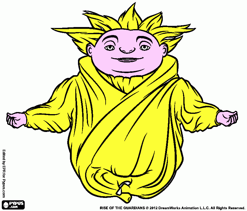 sonny para colorear
