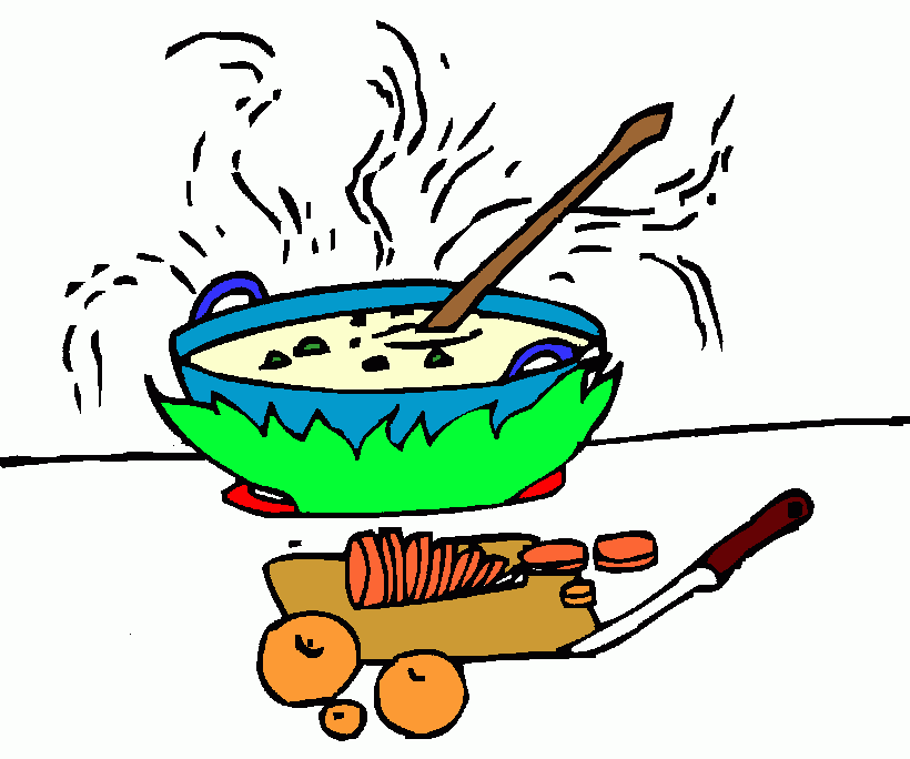 sopa para colorear