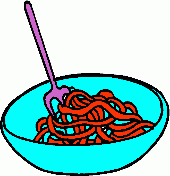 spaguetti para colorear