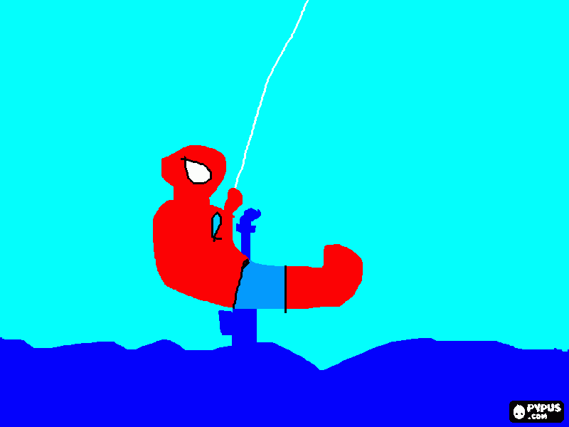 spiderman ne la ciudad de nueva york  para colorear