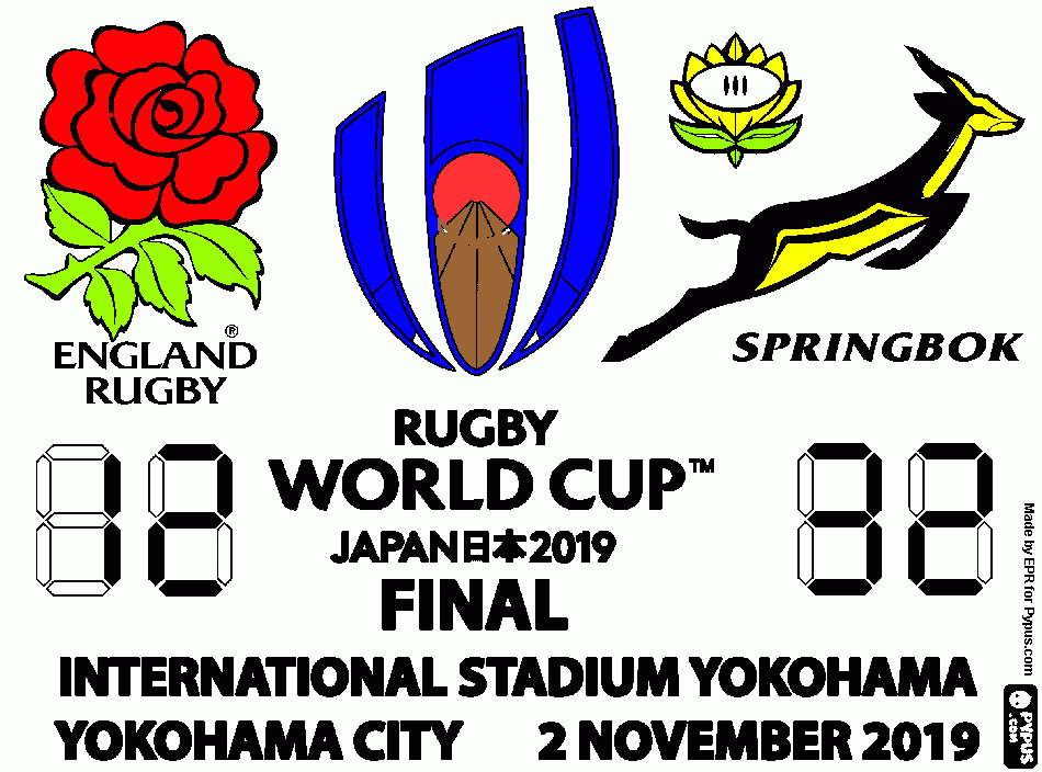springboks para colorear