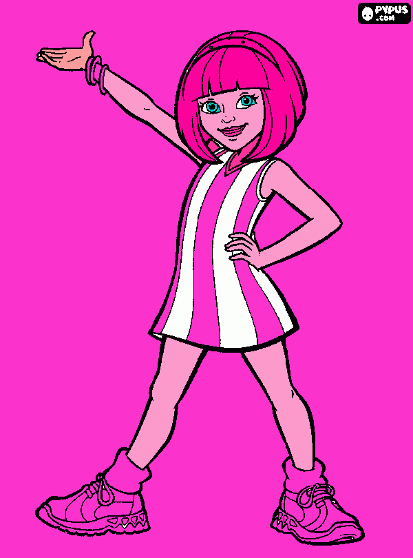 stefhany para colorear