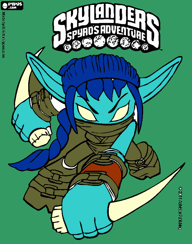 stif elf para colorear