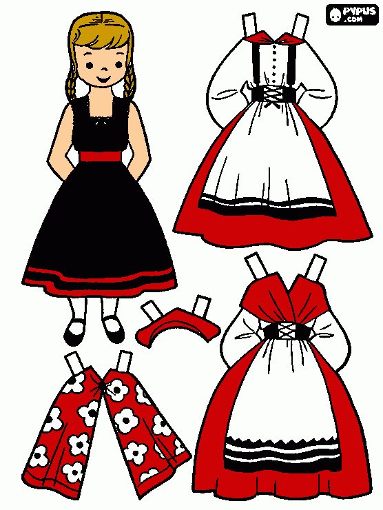 suiza para colorear