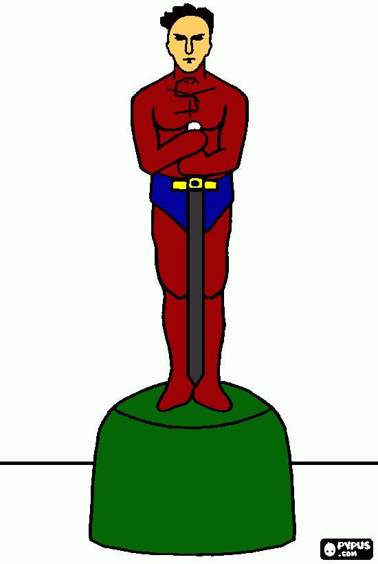 super papá para colorear