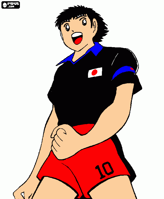 supercampeones para colorear