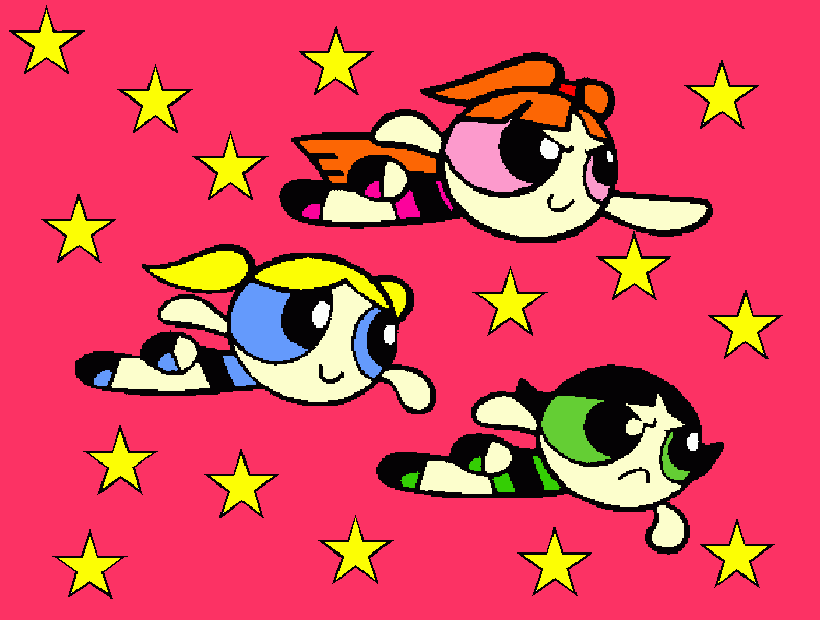 supernenas z jjajajajajajajajajja para colorear
