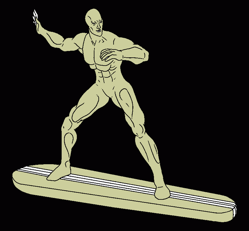 surf para colorear