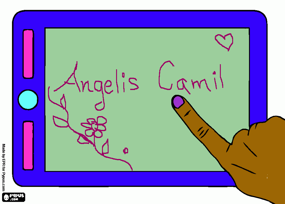 tableta digital para colorear