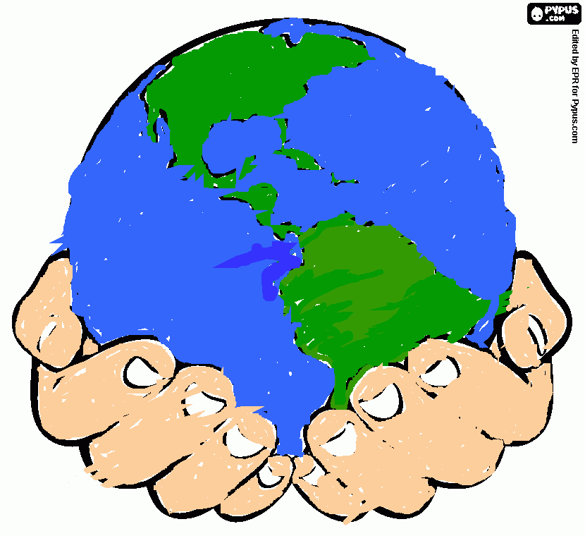 TAREA DEL DÍA DE LA TIERRA para colorear