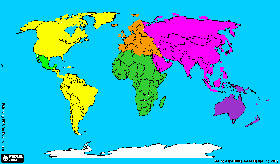 Tarea Geografia 2 para colorear