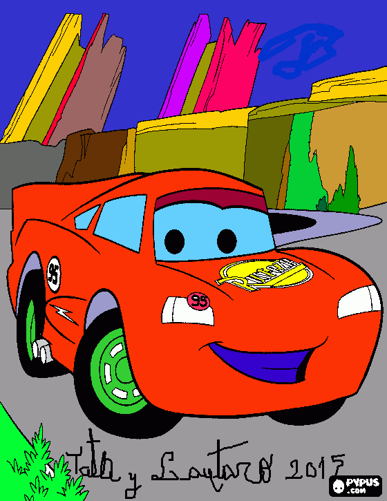 TATA Y LAUTARO 2015 para colorear