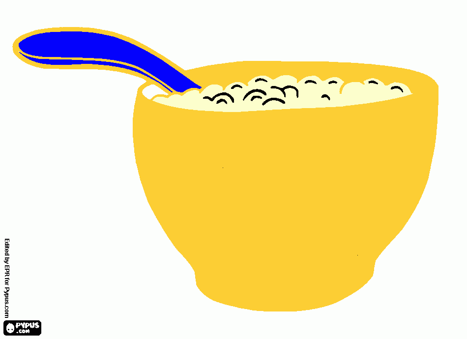 TAZON DE  SERIAL para colorear