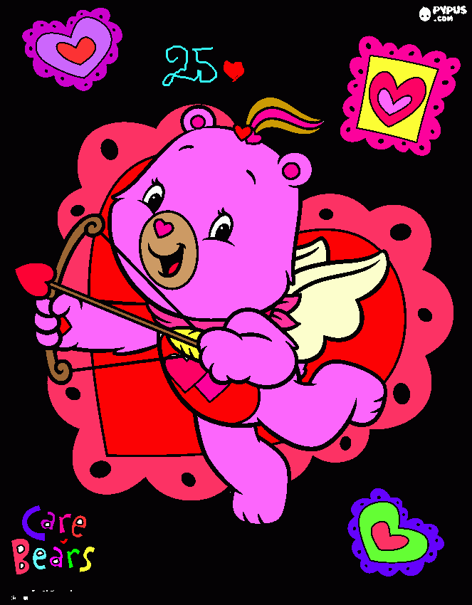te amoo.. para colorear