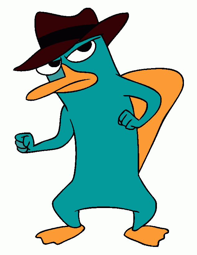 te odio perri el ornitorrinco para colorear