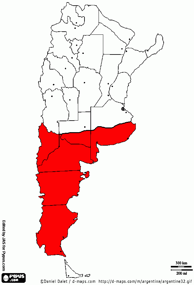 tehuelches para colorear