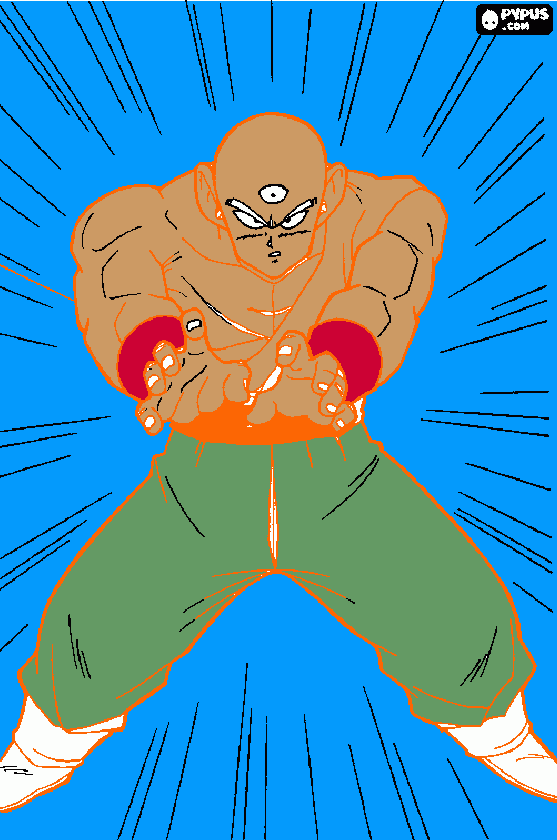 teshinjan para colorear