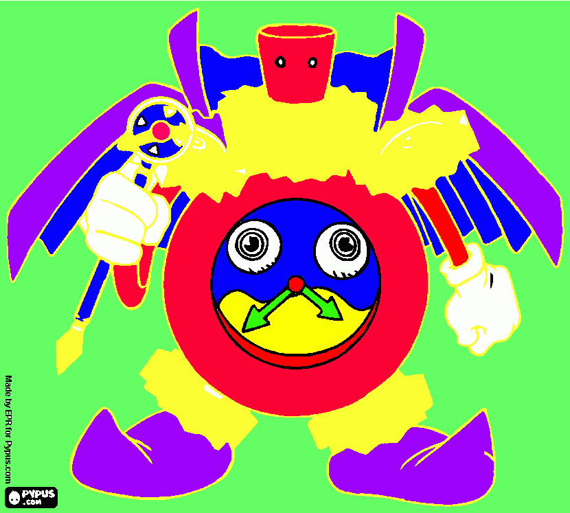 thiago pintor para colorear