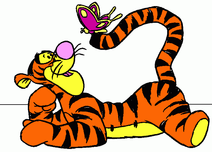 tigger para colorear