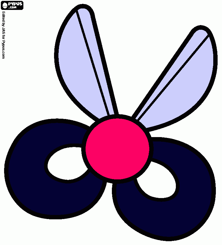 tijereta para colorear