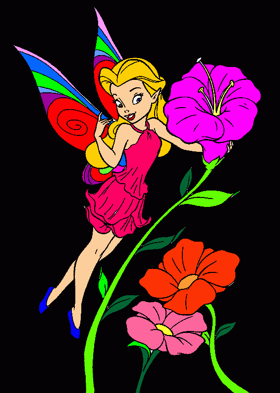 tinquerbel para colorear