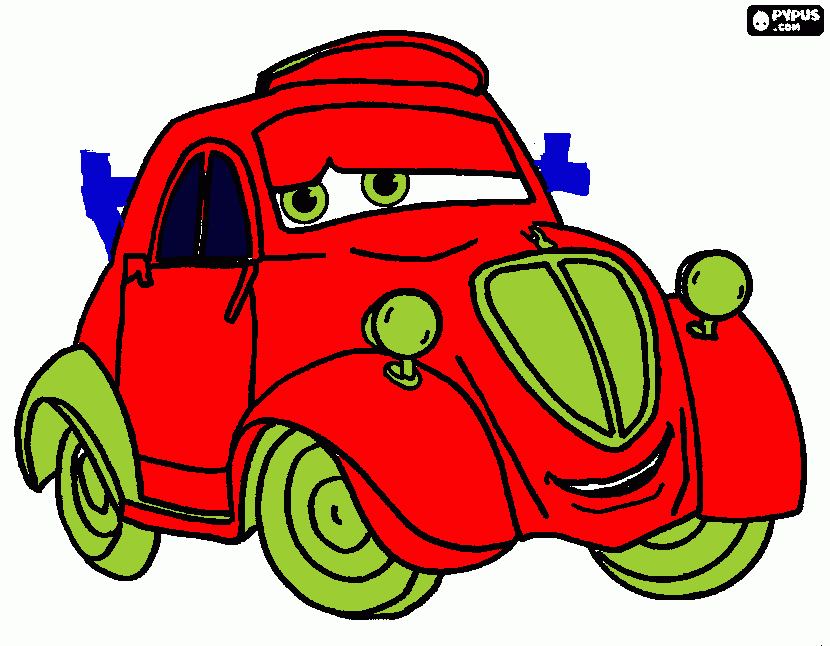 Tio Topolino para colorear